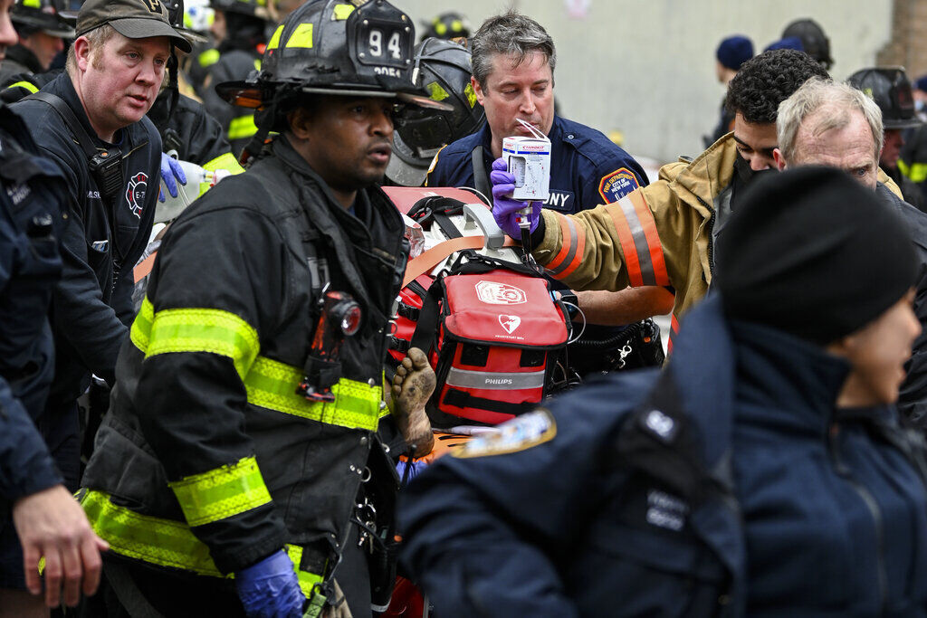 Apartment Building Fire